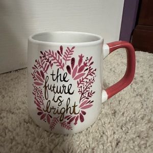 the future is bright mug - dishwasher safe